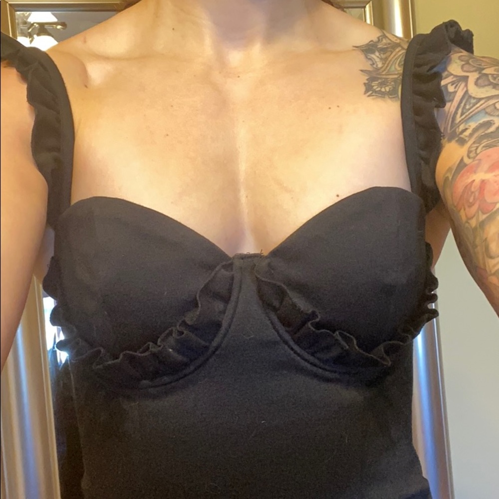 NWT black bodycon dress!